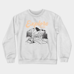 Explore more | outdoor apparel Crewneck Sweatshirt